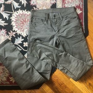 Levi’s jeans olive slim fit